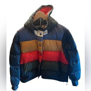 THE GREAT. Eddie Bauer women’s down puffer retro jacket-Size L-Excellent prelove